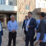 بازدید رئیس دادگستری و دادستان رفسنجان از پروژه کوثر فرهنگیان