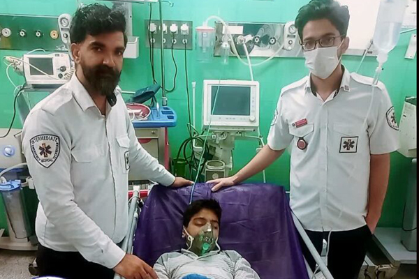 احیای موفق نوجوان ۱۳ساله در کبوترخان توسط اورژانس ۱۱۵