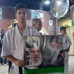قهرمان کاراته رفسنجان: هر شب تا یک سال دیگر هم در میدان شهید سلیمانی حاضریم